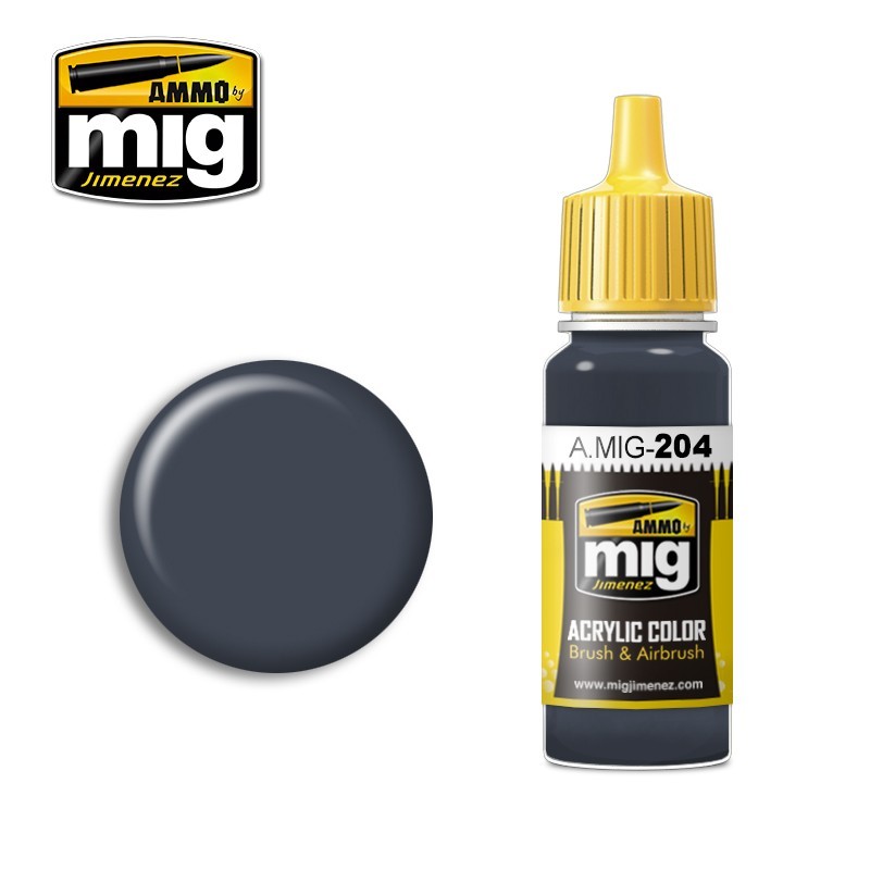 AMMO: 204 - FS 36118 MEDiUM GUNSHiP GRAY