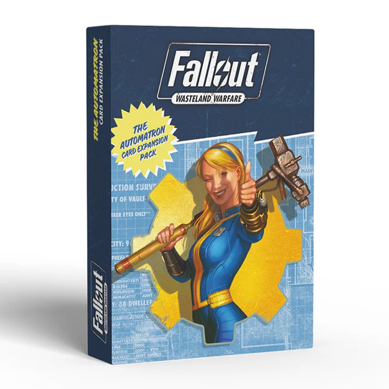 FALLOUT WASTELAND WARFARE - ACCESSORIES AUTOMATRON CARD EXPANSION PACK