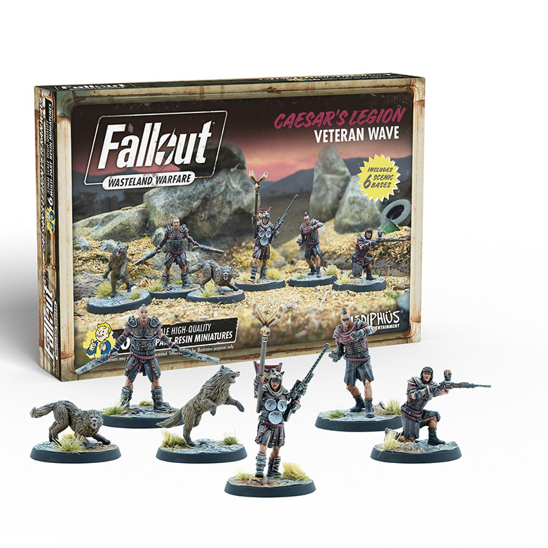 FALLOUT WASTELAND WARFARE - CAESER'S LEGION: VETERAN WAVE
