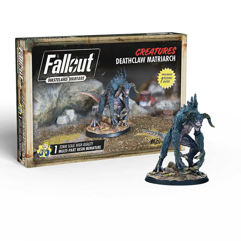 FALLOUT WASTELAND WARFARE - CREATURES: DEATHCLAW MATRIARCH