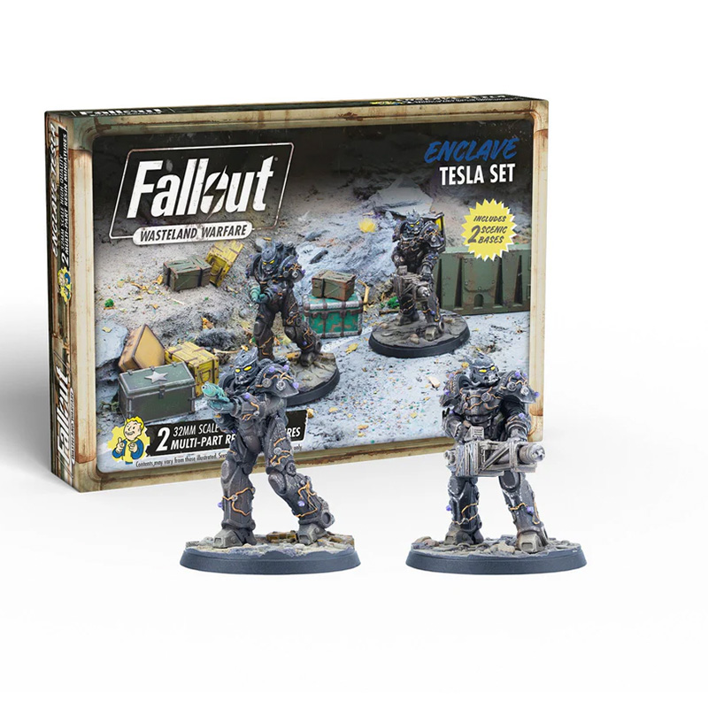 FALLOUT WASTELAND WARFARE - ENCLAVE: TESLA SET