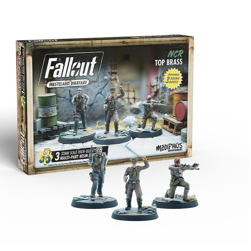 FALLOUT WASTELAND WARFARE - NCR: TOP BRASS