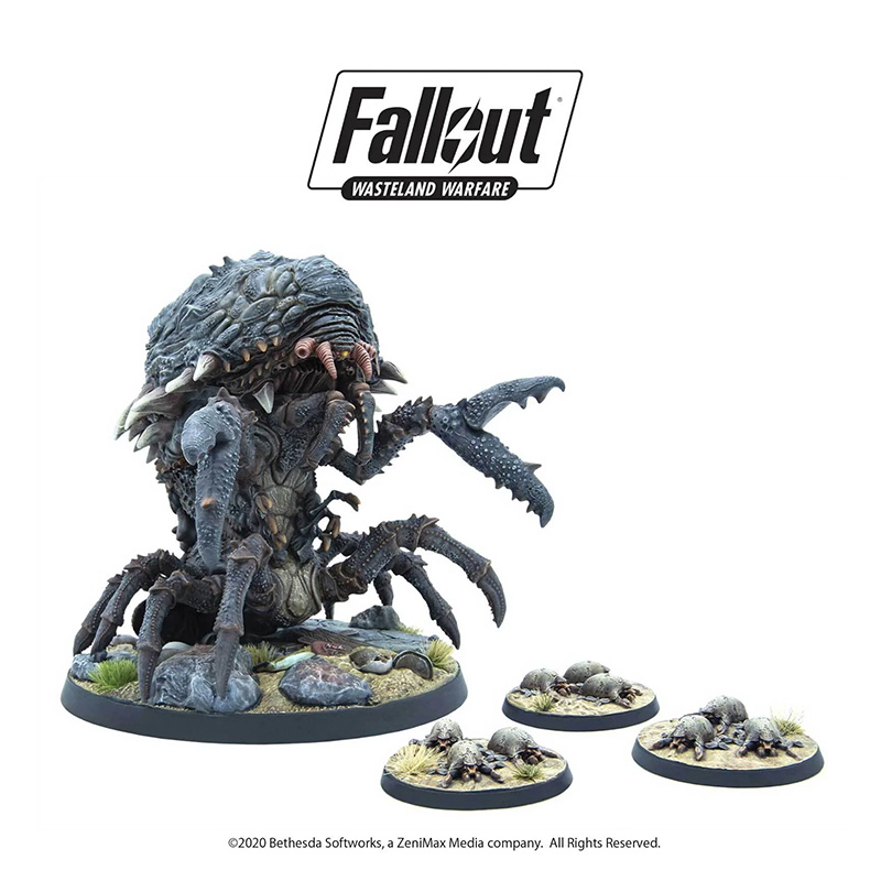 FALLOUT WASTELAND WARFARE - WASTELAND CREATURES: MIRELURK QUEEN
