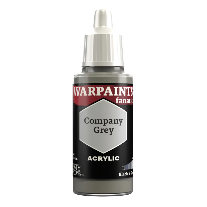 ARMY PAINTER WARPAINTS FANATIC: COMPANY GREY