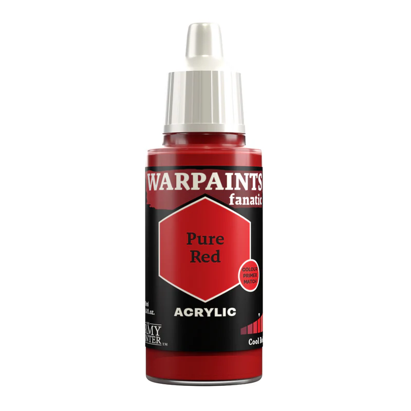 ARMY PAINTER WARPAINTS FANATIC: PURE RED