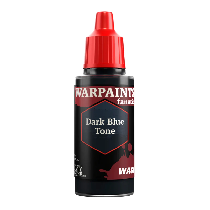 ARMY PAINT WARPAINTS FANATIC WASH: DARK BLUE TONE