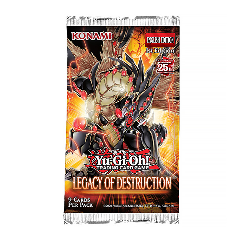 YU GI OH! LEGACY OF DESTRUCTION BOOSTER