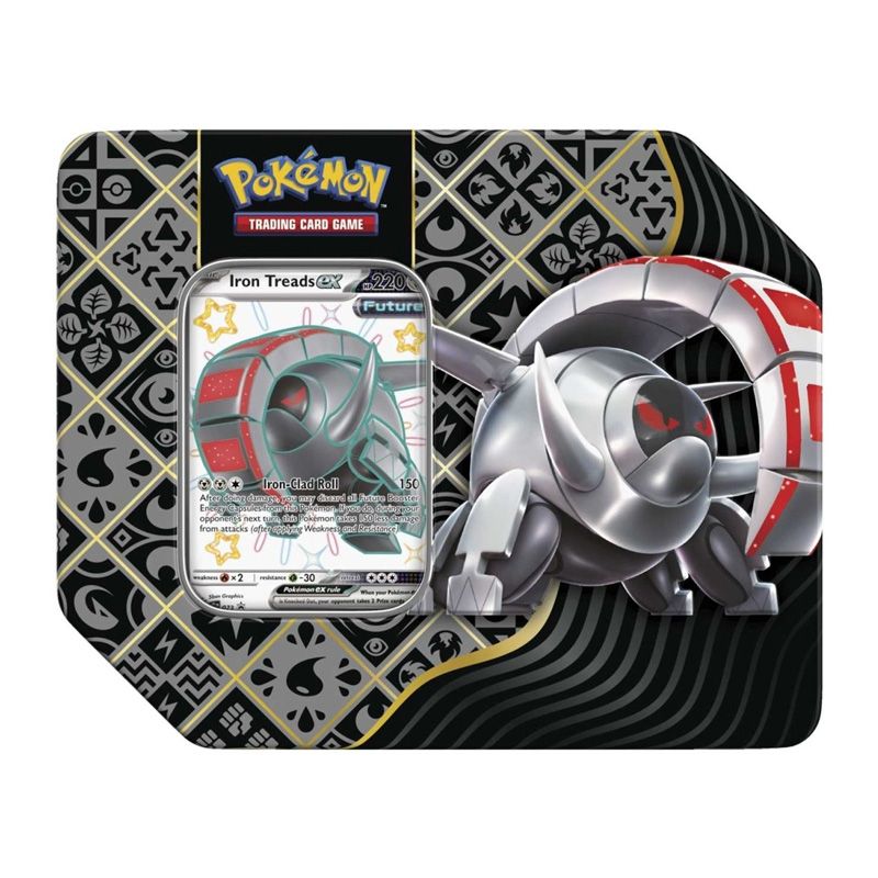 POKEMON PALDEAN FATES TIN (5 BOOSTERS)
