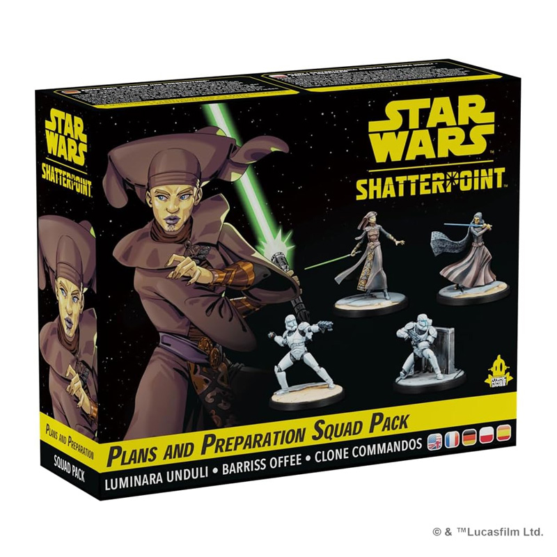 STAR WARS: SHATTERPOINT - PLANS AND PREPARATION (GENERAL LUMINARA UNDULI SQUAD PACK)