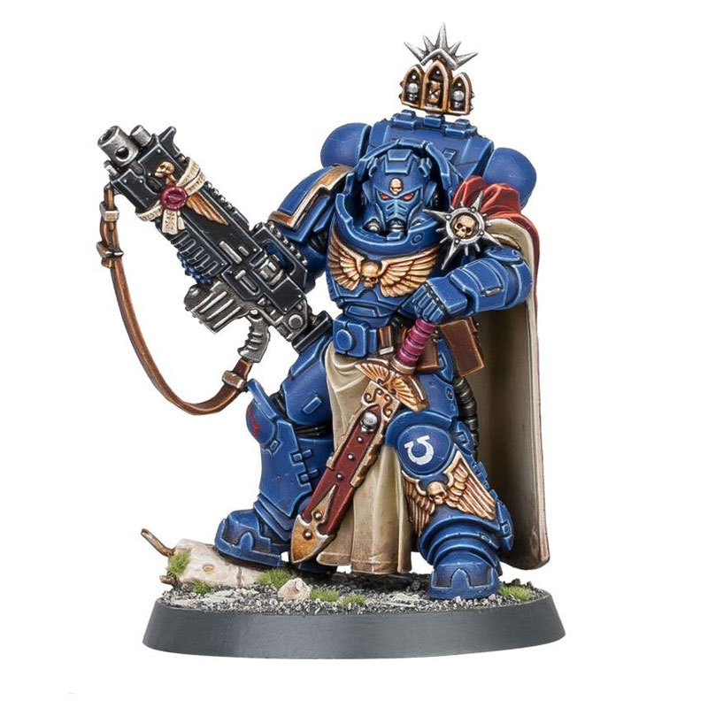 SPACE MARINES - CAPTAIN W/ MASTER-CRAFTED BOLT RIFLE