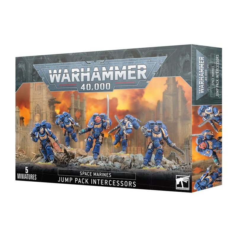 SPACE MARINES JUMP PACK INTERCESSORS