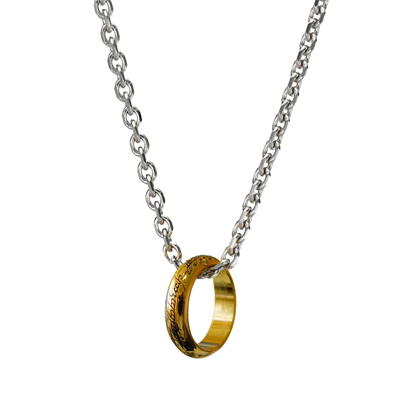 LORD OF THE RINGS RING THE ONE RING (GOLD PLATED)